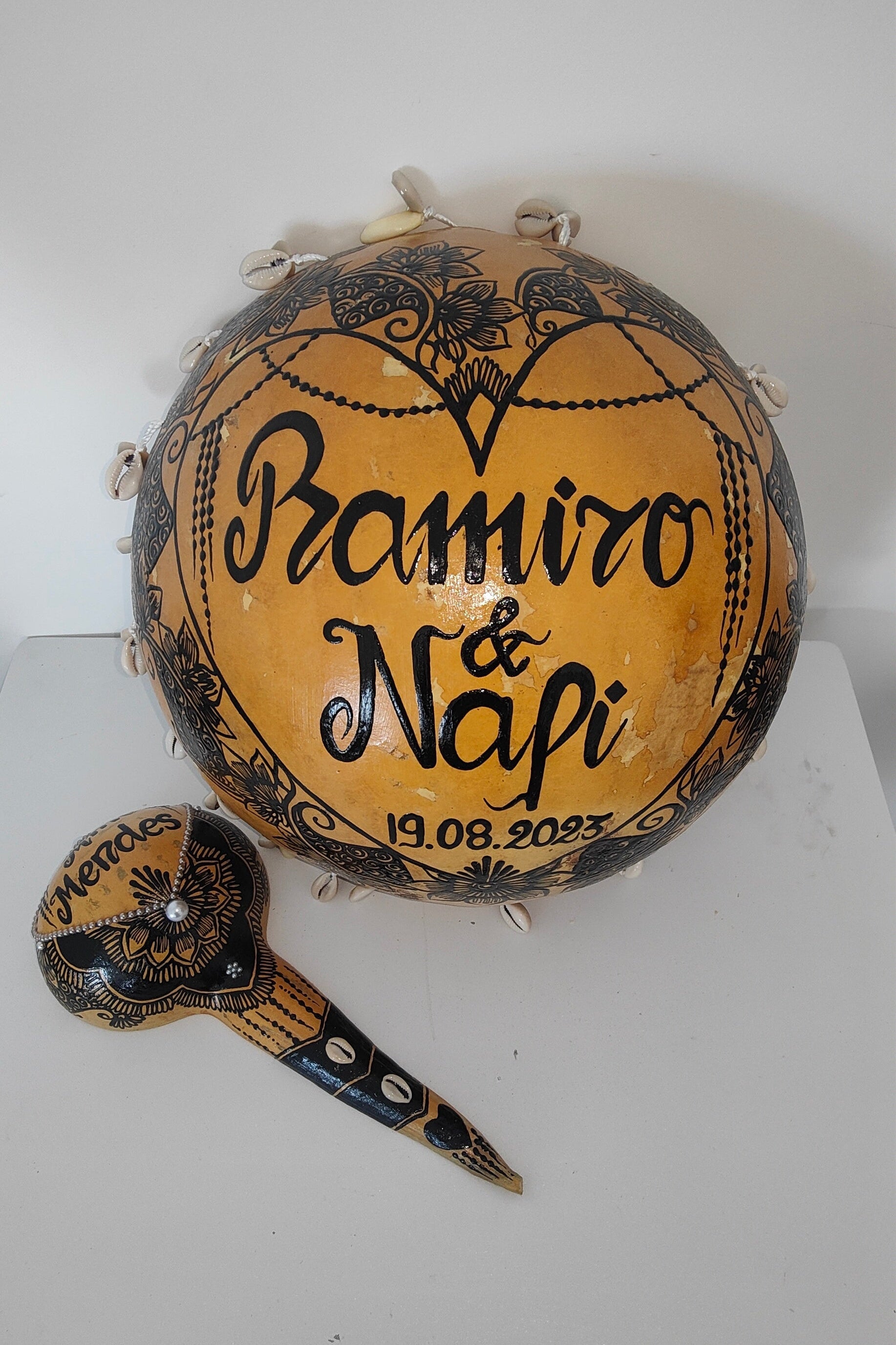 Calebasse/louche Sirany