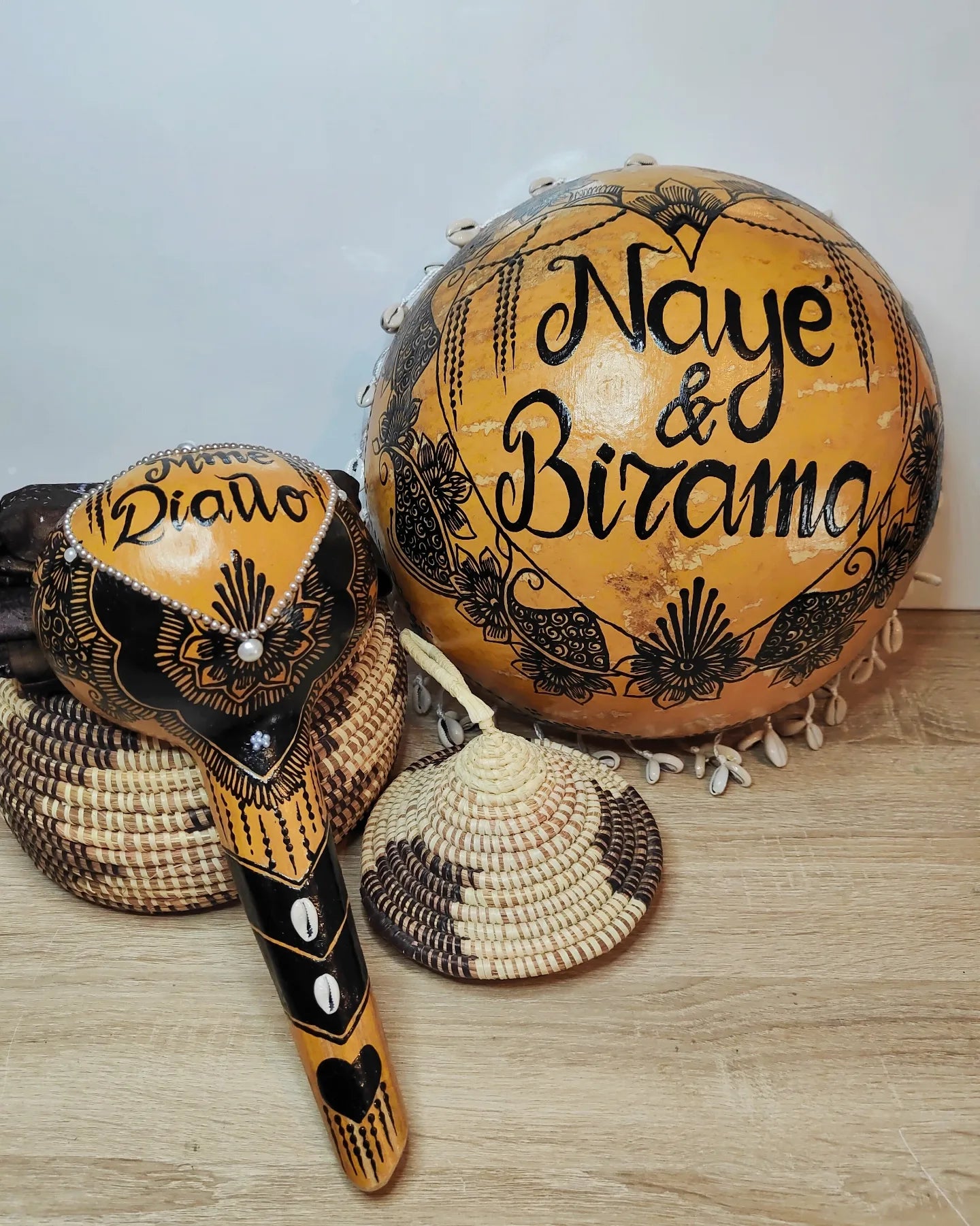 Calebasse/louche Sirany