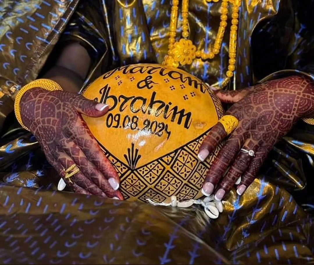 Petite calebasse Ethnique