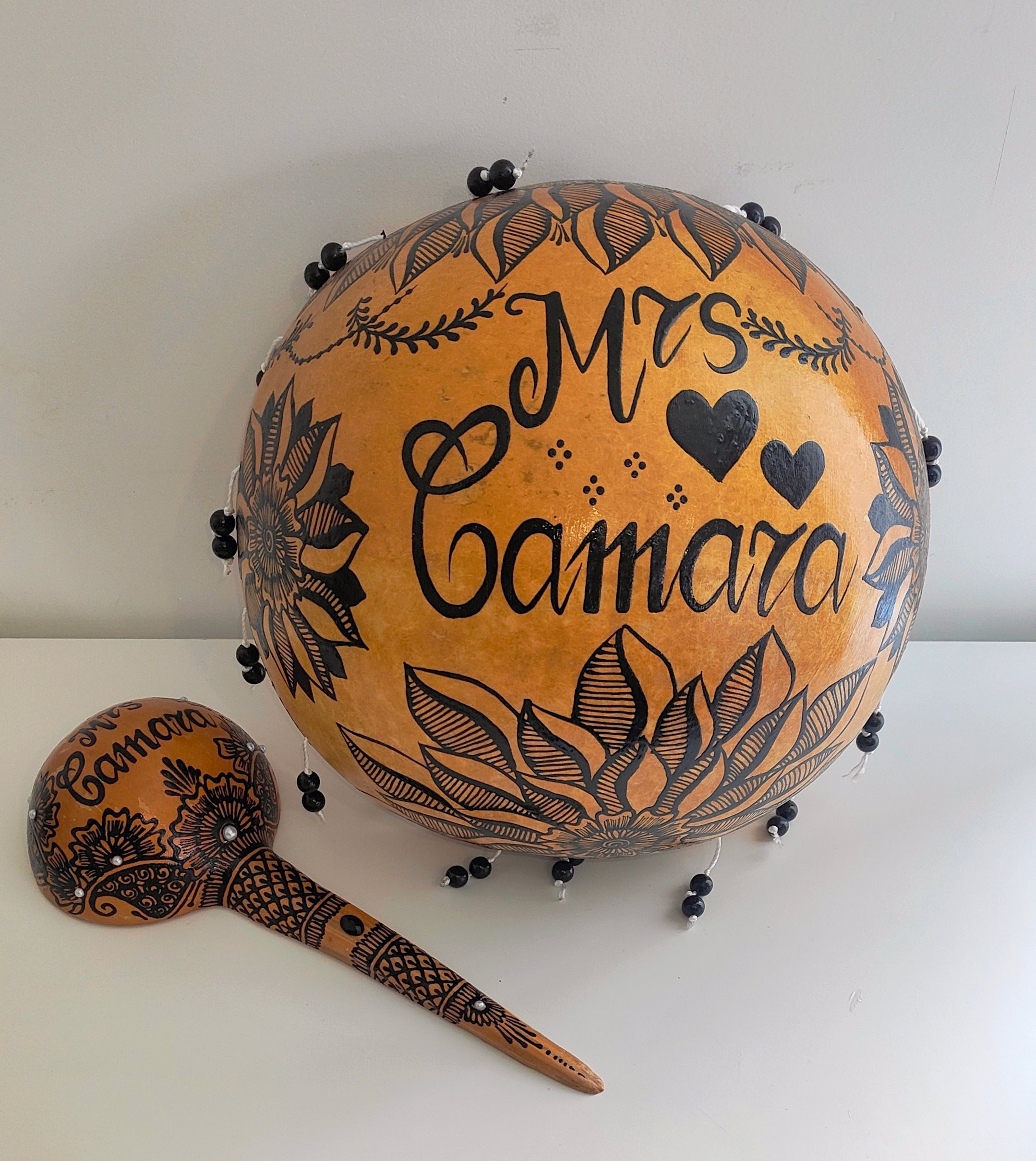 Calebasse/louche Koumbaty