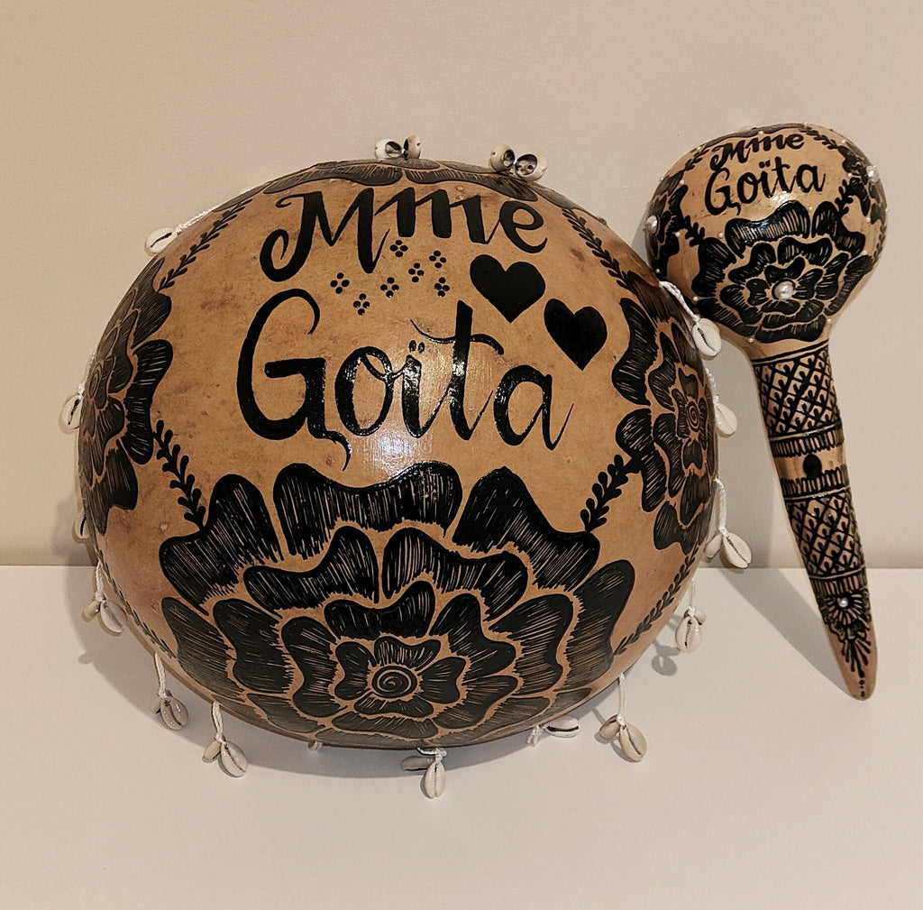 Calebasse/louche Hendaty